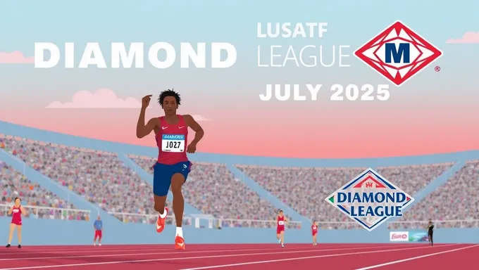 2025USATF Daiamondo Rīgu July no saikō shōmei