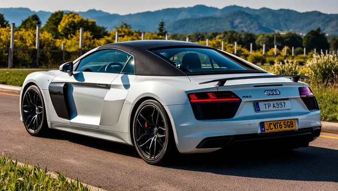 2025nen no Audi R8 wa Ryūritī to Pāfesumanshon o Gōri