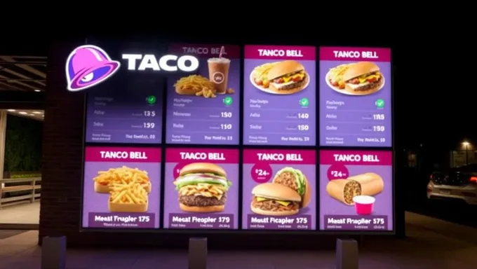 2025nen no Taco Bell menyu: 2025nen no kakumei