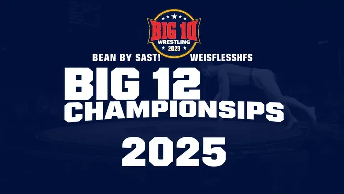 2025ねんBig12レスリングチャンピオンシップが発表される