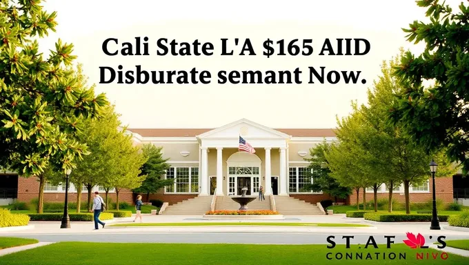 2025ねんCal State LA財務援助支払いスケジュール発売