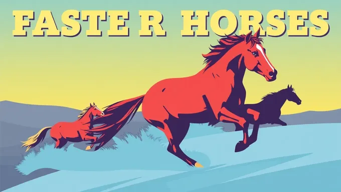 2025ねんFaster Horsesのラインナップ：スピードスターが中心ステージ