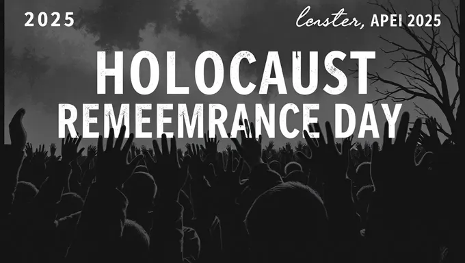 2025ねんHolocaust Remembrance Dayの記念式典が発表