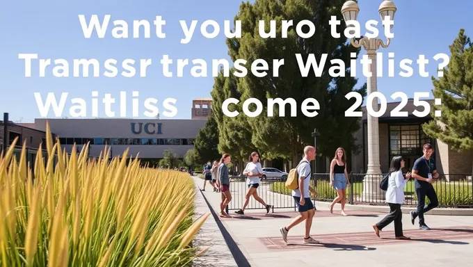 2025ねんUCI Transfer Waitlistの決定日は何ですか