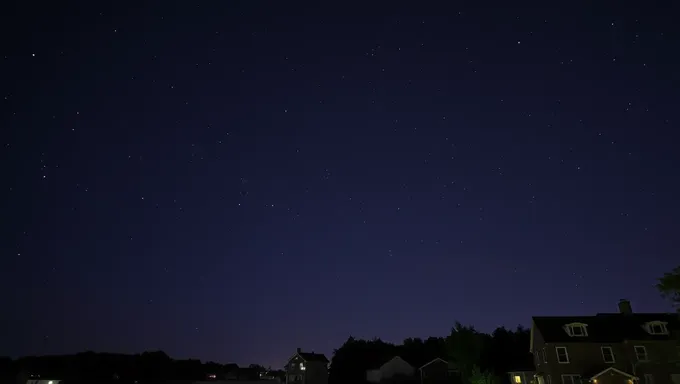 2025ねんマサチューセッツ州8月の夜空ガイド