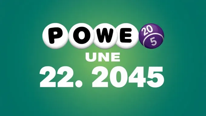 2025年6月22日Powerballの当たり番号発表