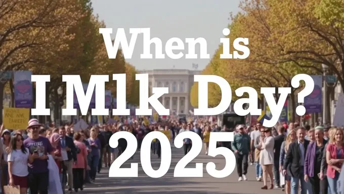 2025年MLKデー重要日程