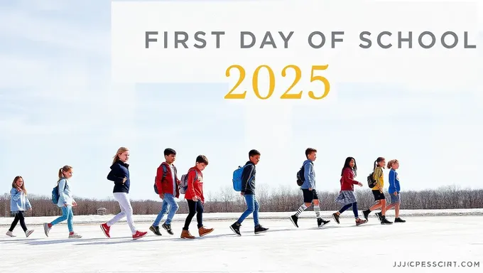 2025年のJCPSの学校始業日：2025年の始業日