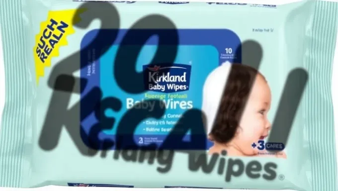 2025年のKirkland Baby Wipesの安全のため全面回収