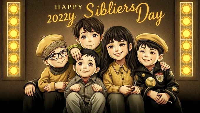 2025年のSibling Love Unites：Happy Siblings Day：愛と笑いが繰り返される