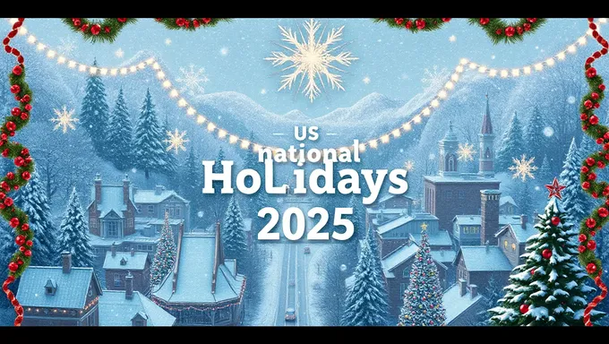 2025年のアメリカ国民祝日公式リストがリリース