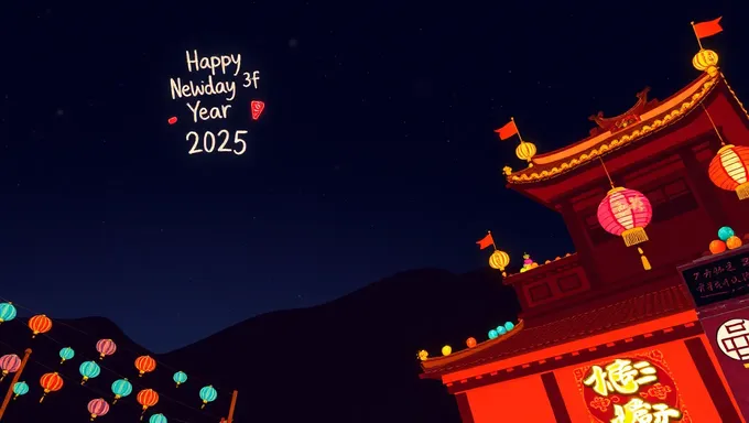 2025年の中国の新年：olidayの伝統解説