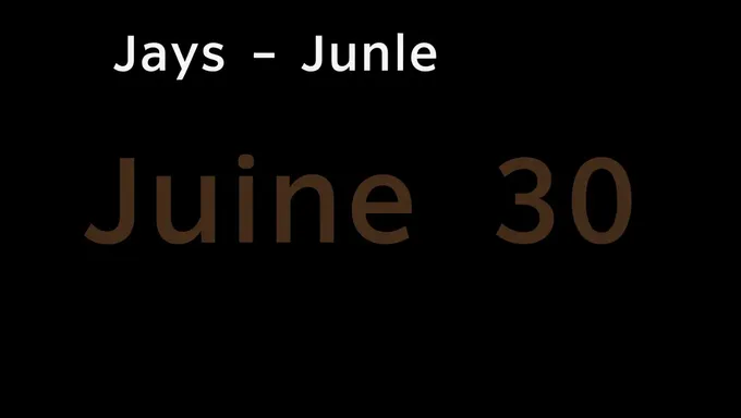 6月30日2025年の最後のチャンス