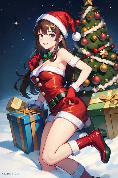 Animētto Kurisumasu Imēji to Your Holiday Guringu