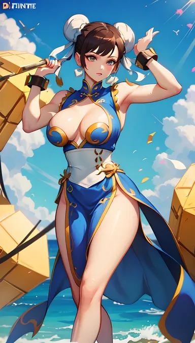 Chun Li no Fōtin R34 esupōtsu kyara no kaisō