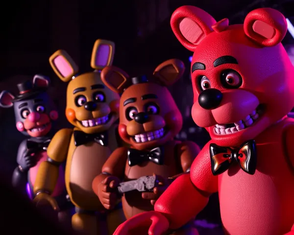 Five Nights at Freddy'sのPNGグラフィックスが明らかになった