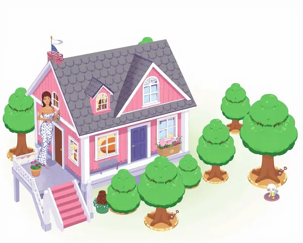 Gabby's Dollhouse PNG File Stored → ギャビーズドールハウスPNGファイル保存