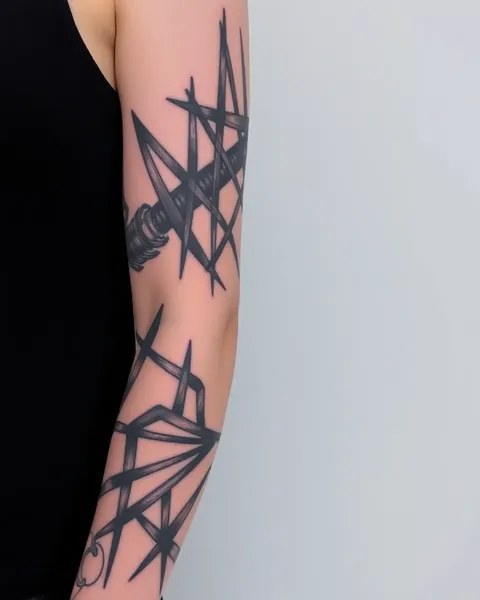 Half-Sleeve Tattoo,,