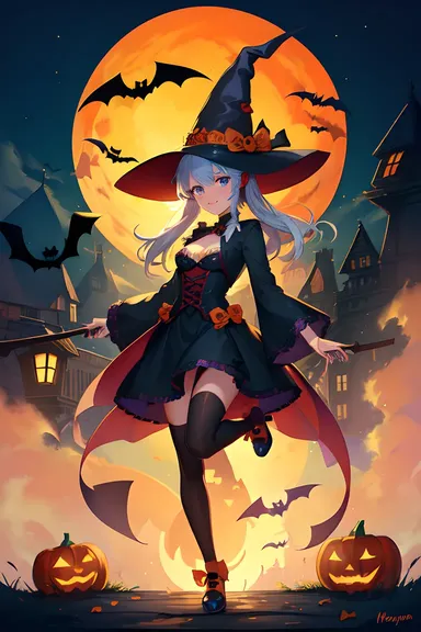 Harowīn Halloween no Eizō wa Akuma to Fushigi na Sekai o Gūzō