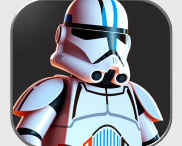 Lego Clone Trooper Icon PNG File