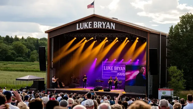 Luke BryanのFarm Tour 2025 VIPパッケージが利用可能