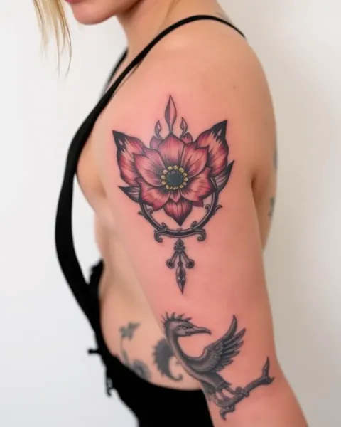 Onna no Jōshi ni Yasui Desain no Tatoo Iide