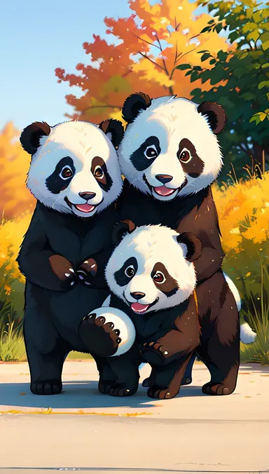 Panda Chīmu Rīdā Hentai wa Jōkyō no Baai o Shūen suru