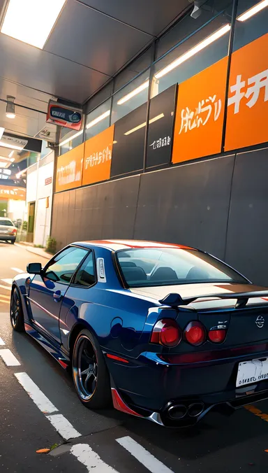 R34 Nissan Skyline GT-R Rēsingu to Kyōgi Shori no Jōhō