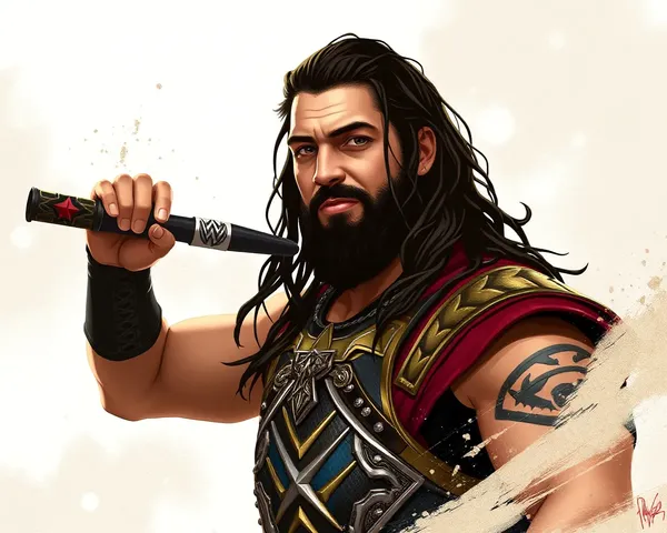 Roman Reigns no PNG File wa Mitsuketa