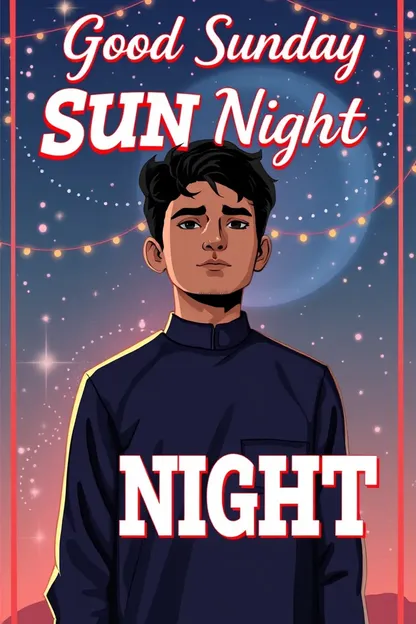 SUNDAY NIGHTのGOODイメージの幸せ