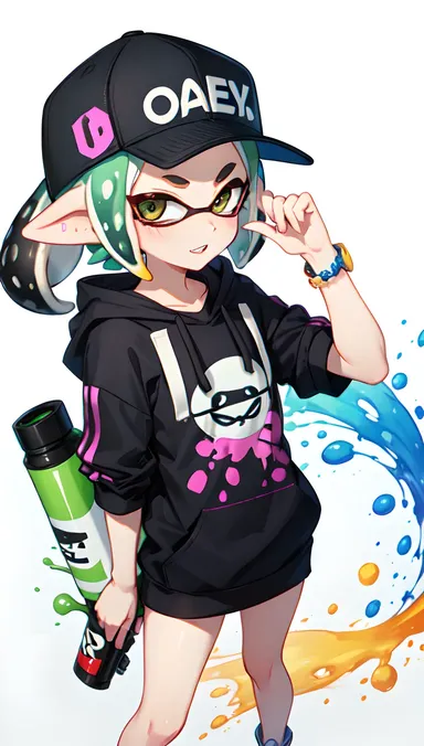 Splatoon R34：インクリングとカスタマイズ