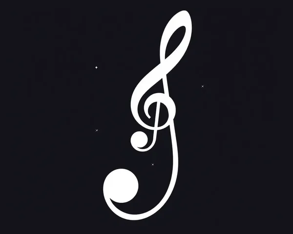 Treble Clef フラッシュカードPNGイメージ取得