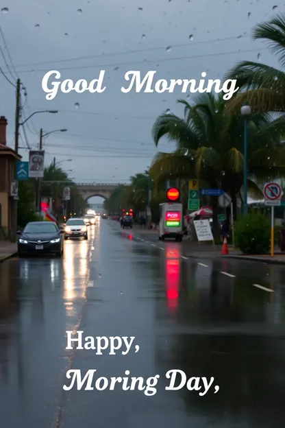 こんにちはの雨の日壁紙の画像