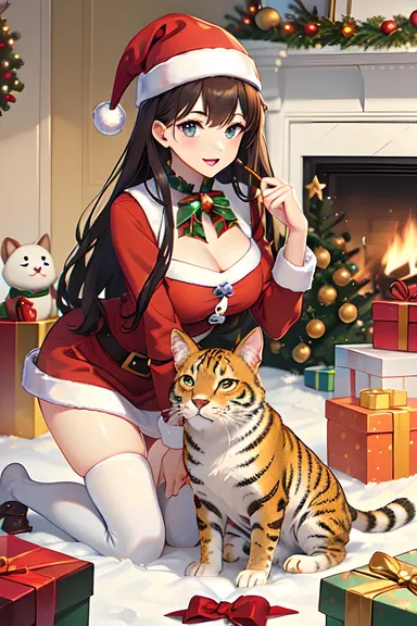 ふんわりの動物のクリスマス画像でお楽しみください