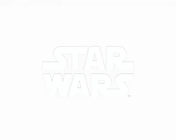 スター・ウォーズ PNG ロゴ：銀河遠方の象徴的シンボル