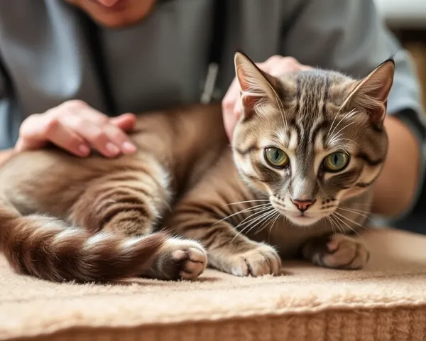 ネイチャーの猫の治癒写真が露呈される