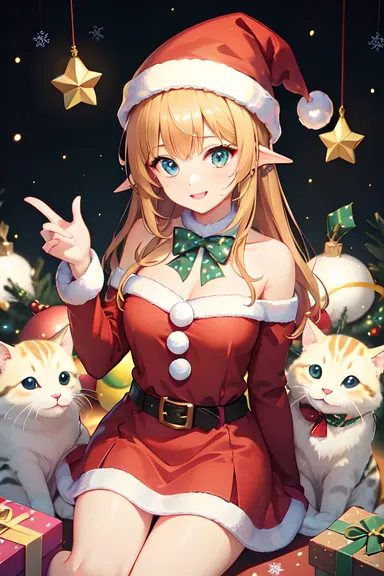 可愛い動物クリスマス写真あふれる