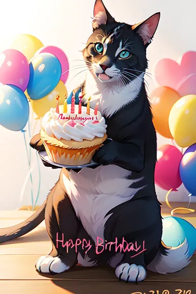 喜びを祝うためのfunny動物の誕生日写真