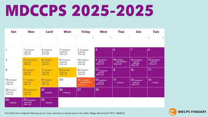 ＭＤＣＰＳ 2025-25 カレンダー オンラインでアクセス可能