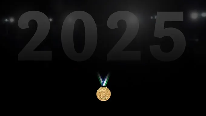 2025 Contagem de Medalhas Esperada para Novos Altos