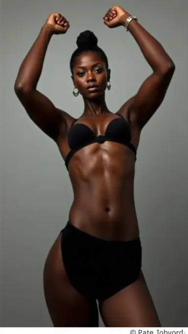 A Bela Captura da Elegância de Boobs Ebony em Arte Erótica