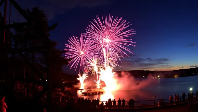 A Celebração de Fogos de Artifício de Naugatuck em 2025 foi anunciada