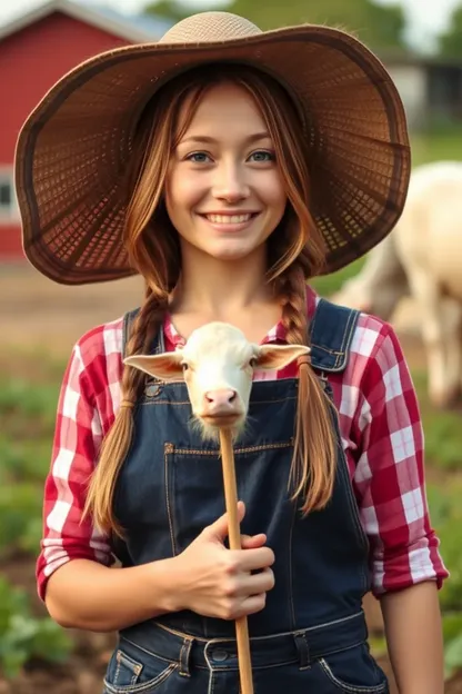 A Criança da Fazenda teve uma Infância Rural que a Shaped