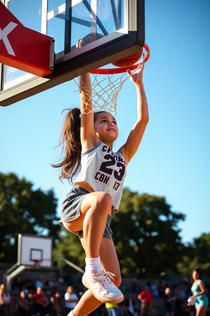 A Garota Dá um Dunk