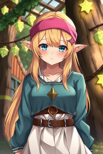 A Menina Anime Loira Pfp Elf: Encontre o Seu Perfil de Imagem Online Todos os Dias