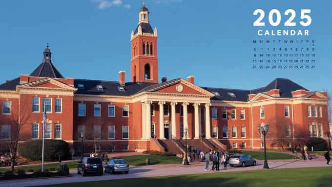 A Muhlenberg College Divulga Informações do Calendário de 2025