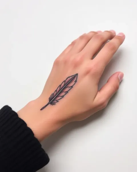 A Significância de Tatuagem de Pluma na Expressão Pessoal