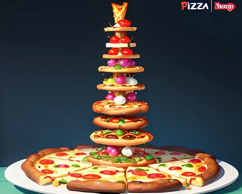 A Torre da Pizza Regra 34 Traz Alegria para Todos