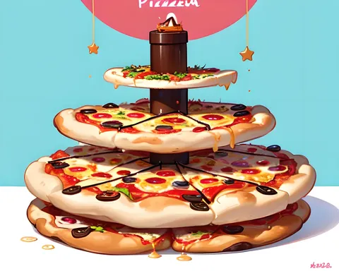 A Torre de Pizza Rule 34 Domina a Cena de Lanches