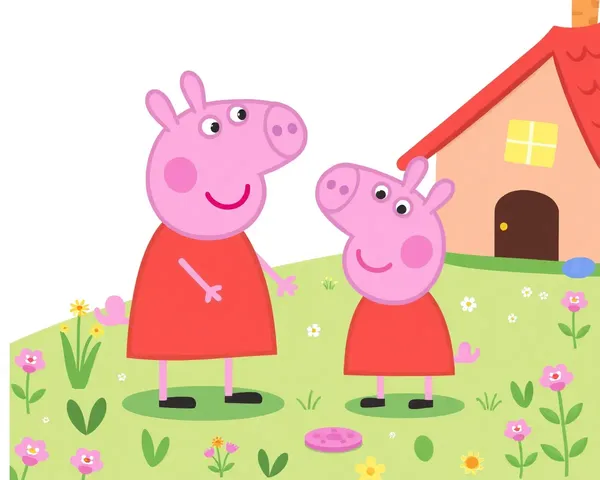 A emocionante jornada de Peppa Png ao parque